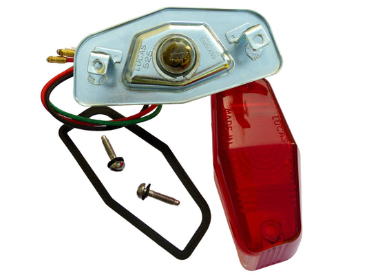 Lucas Type L525 Triumph TR2 TR3 BSA Norton Stop Tail & Number Plate Light 109497