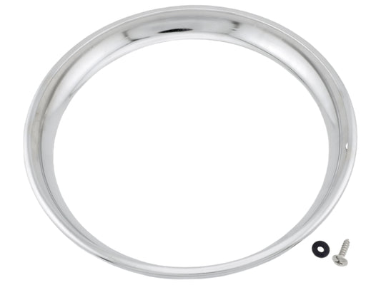 Lucas Type 554440 7" Chrome Headlight Rim, Mini Morris Triumph TR Midget, 500929