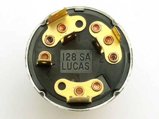 Genuine Lucas 35670 Ignition Switch 128SA for Tractors & Commercial Equipment