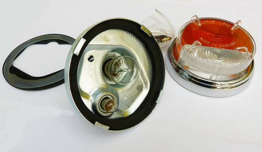 Lucas L632 Amber Flasher / Side Lamp, 13H6396, MGA, Moggi Minor, Wolseley, 52572