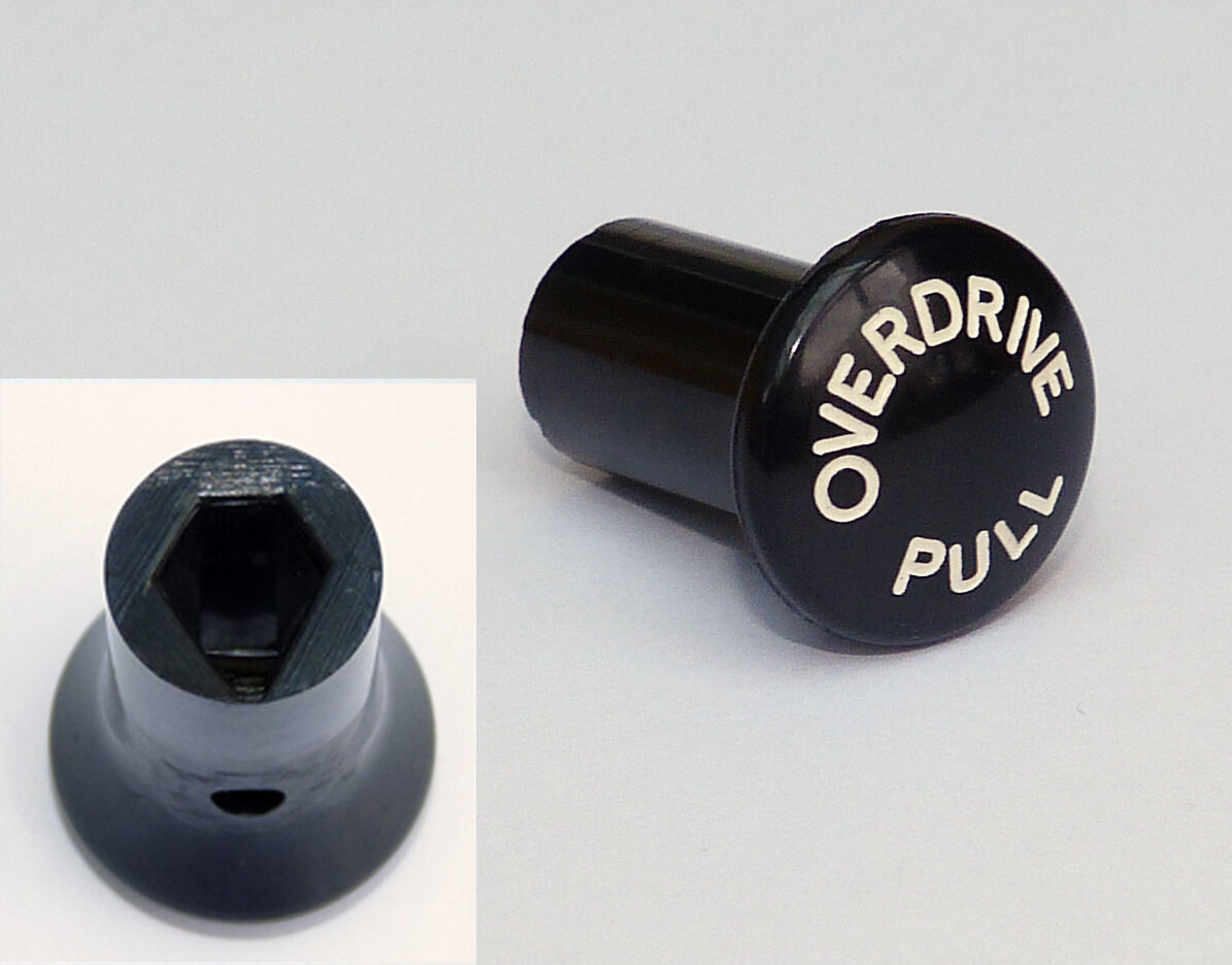 Lucas Type "Overdrive Pull" Cable & Switch Knob, Triumph TR2, TR3 part 108437