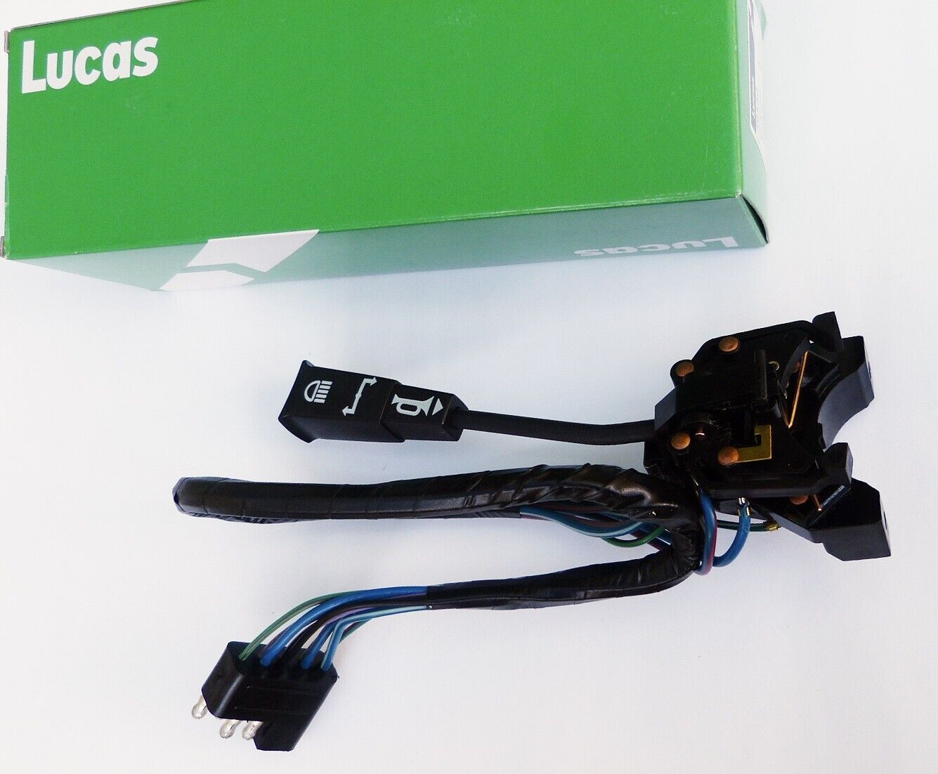 Genuine Lucas 39450 119SA Stag Mk1 LHD Indicator Flasher & Horn Switch, TKC450