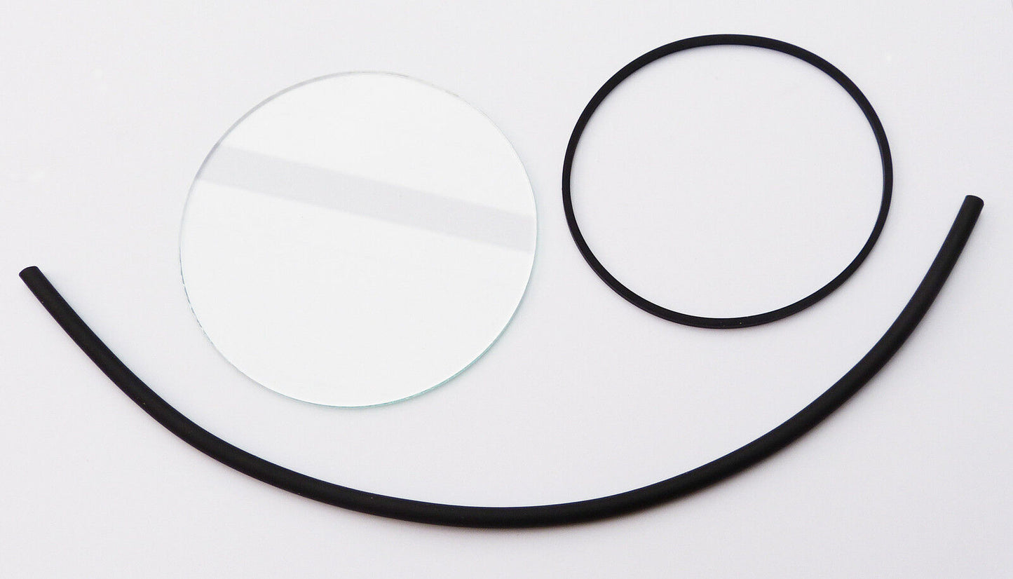 Smiths / British Jaeger Gauges New 4" Bezel Glass & Seals, AJH5177 & AJH5178