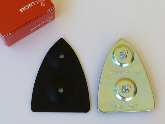 Genuine Lucas 57111 RER24 Red Reflector, for Classic Car or Motorcycle, Triumph