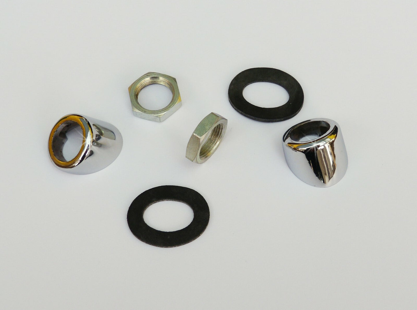 Wiper Chrome Wiper Bezel Kit, for Classic Mini Mk1 Mk2 Cooper, BMC part 37H6042