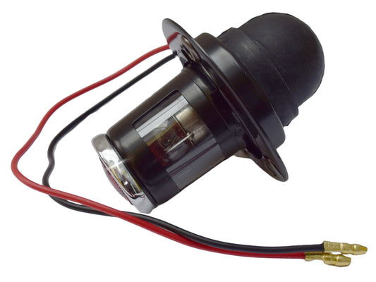 Lucas Type 53056 MT211 Pre War Motorcycle Rear Red Stop Tail Light, 53090, 53140