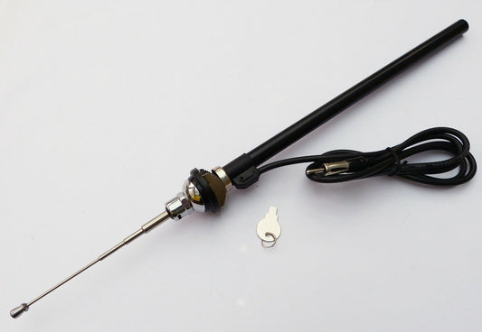 Ring Classic Car Chrome and Stainless Steel Universal Radio Aerial Antenna AE708