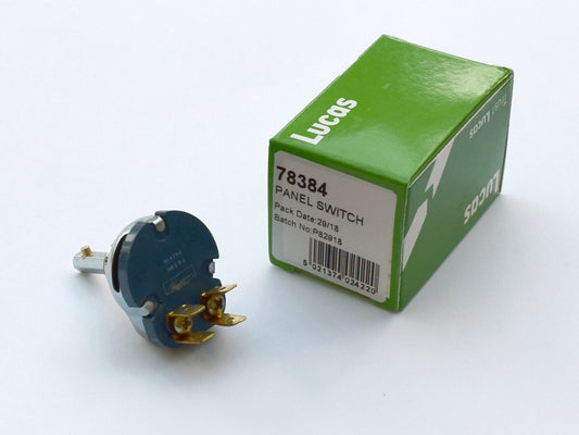 Lucas 3R Heater Rheostat Switch 78384 for Triumph, Mini, Land Rover, 57H5260