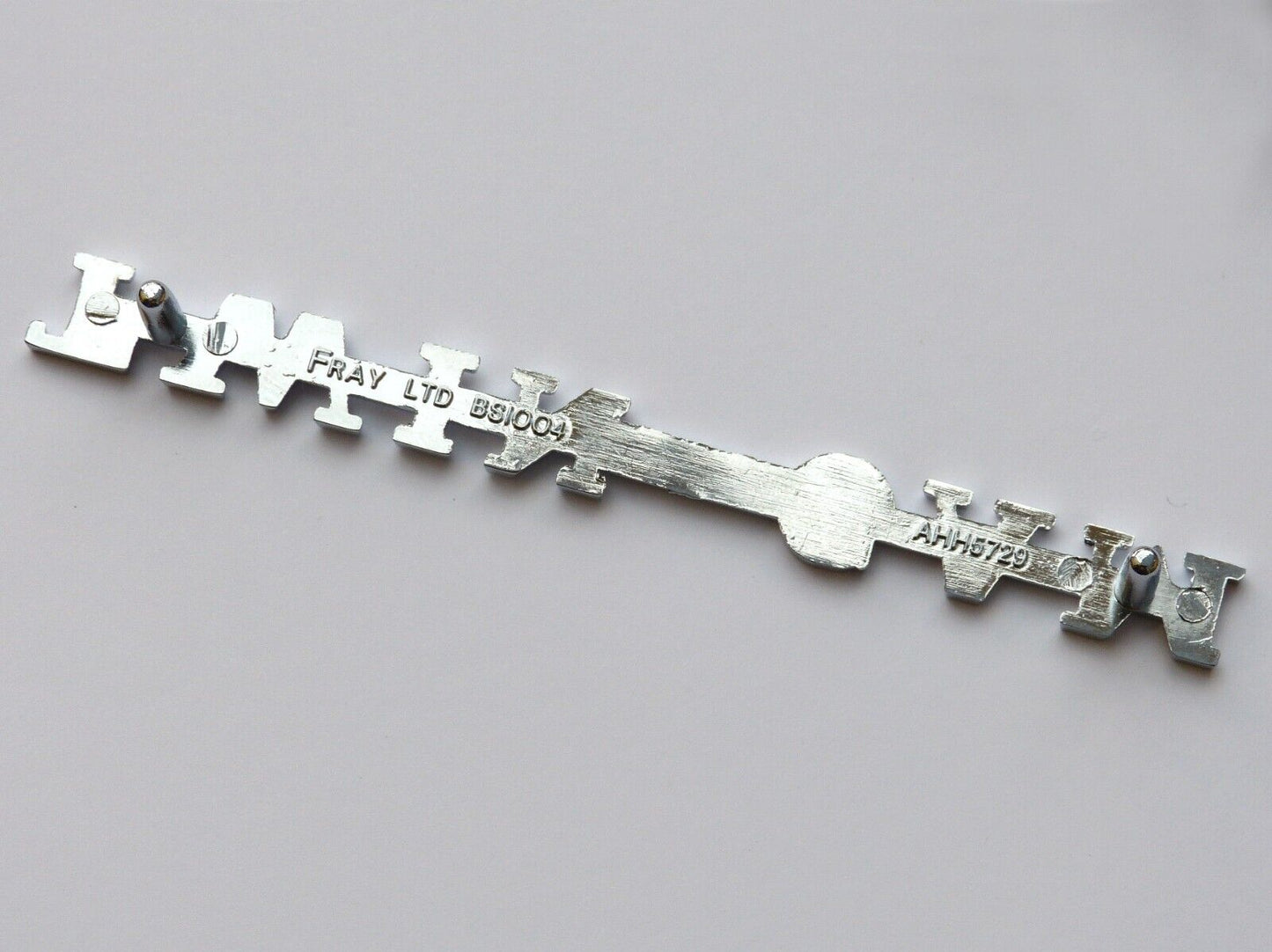 MGA Chrome Twin Cam / Twincam Badge, MG part; AHH5729 J Fray OE British Made