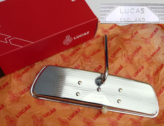 Genuine Lucas 608 Dipping Rear View Interior Mirror, Jaguar Daimler Mini C20697