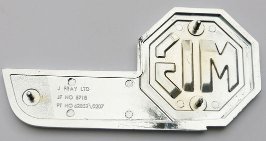 MGBGT / MG BGT Concours OE Standard Tailgate Boot Badge, British Made, MG BHH855