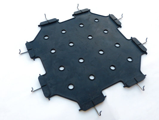 British Made Jaguar E Type S1 & S2 Seat Diaphragm with Fixing Clips, SBS1053