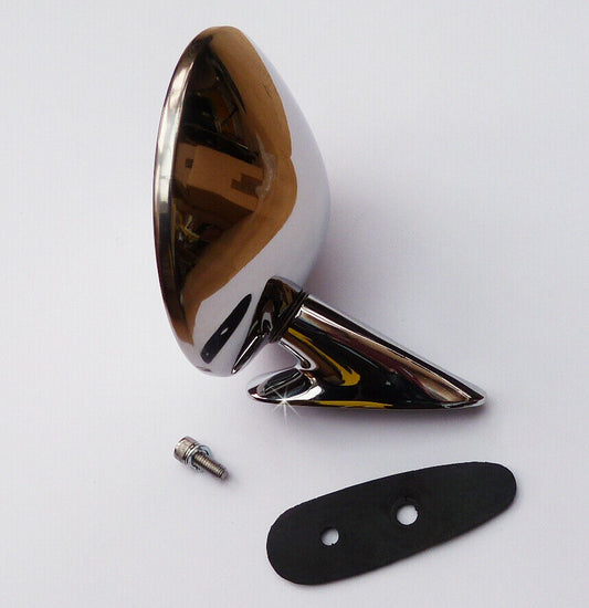 Classic Car Ital / Italian Style Wing Door Mirror with Convex Mirror Glass