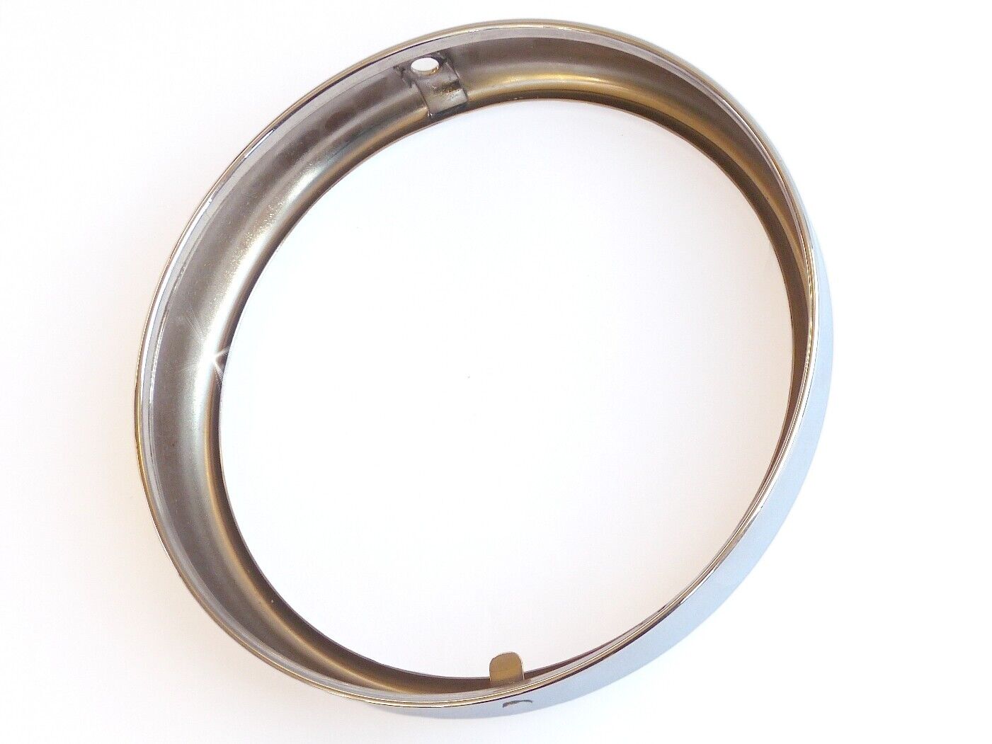 Lucas Type 516242 8" Chrome Lamp Rim Bezel For Sunbeam S7 S8 Enfield C JF L Twin