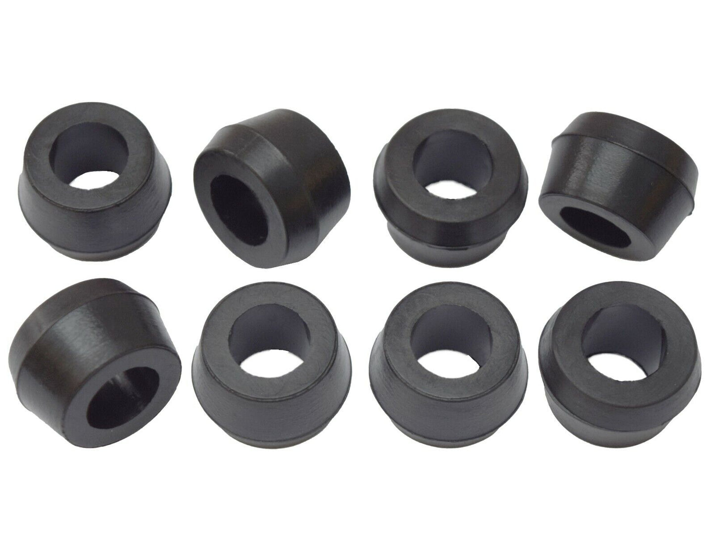 Jaguar Polyurethane Front & Rear Lower Shock Absorber Bushes Set of 8, C3273