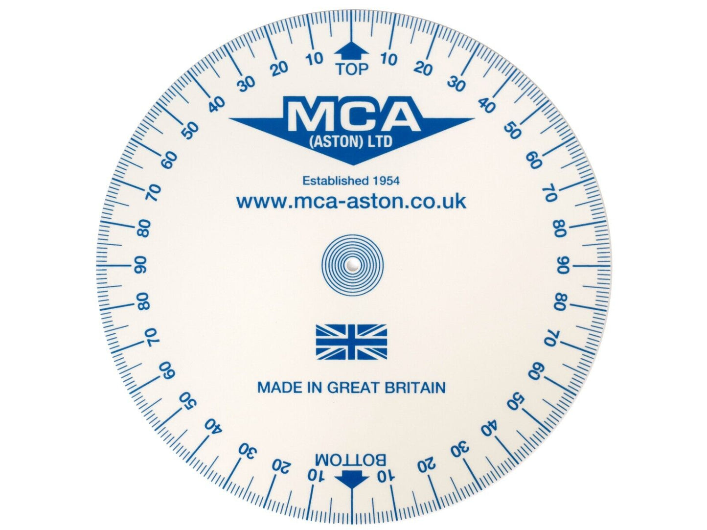 MCA Degree Timing Disc / Disk Ariel AJS, Triumph Norton BSA Rudge Matchless