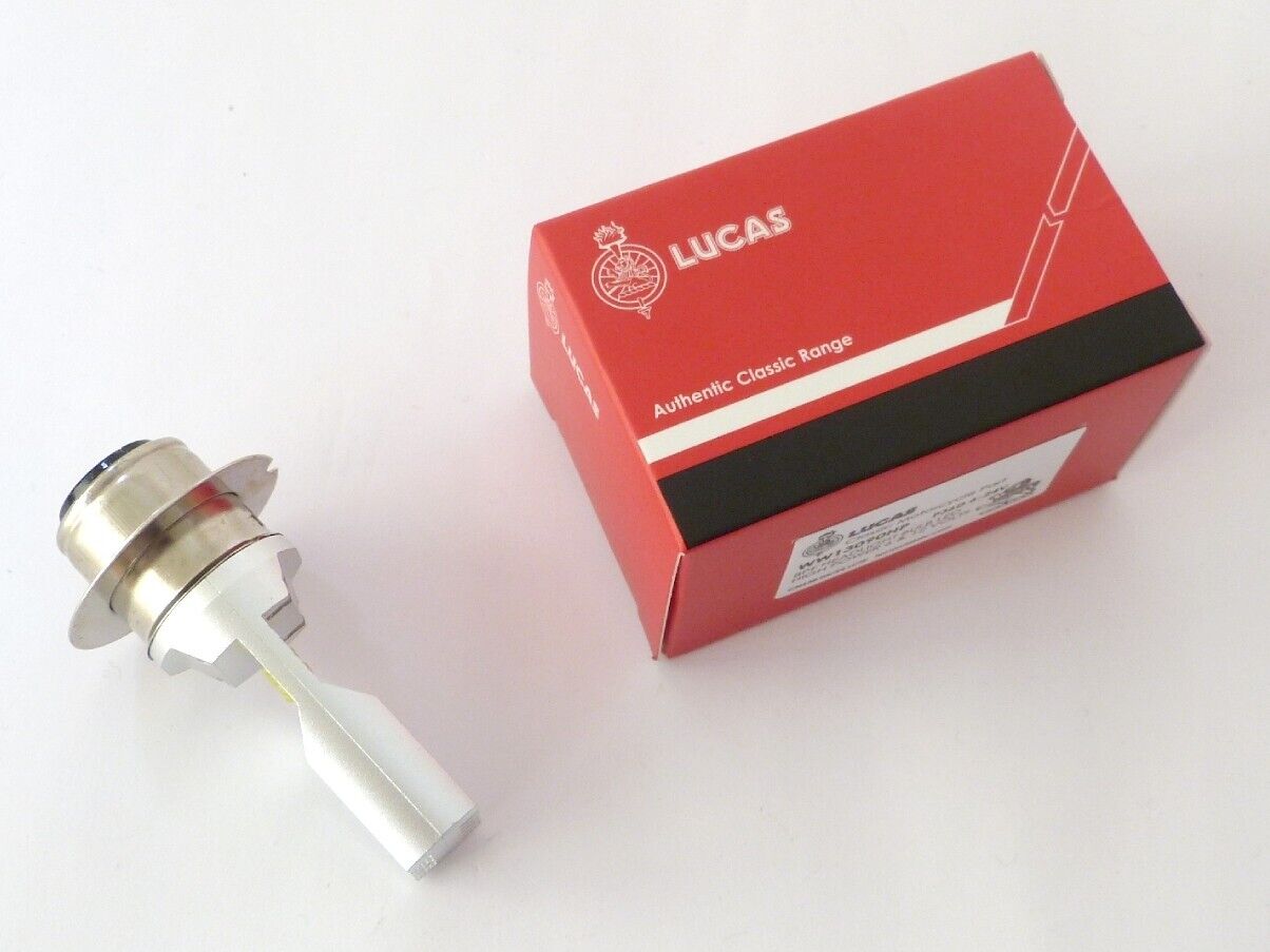 Classic Car /Motorcycle Lucas P36D BPF LED RHD Pre Focus Headlamp Bulb 6V to 24V