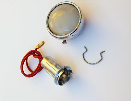 Lucas L451 Glass Lens Bulkhead Lamp / 52047A / 217588, Austin Land Rover Morris