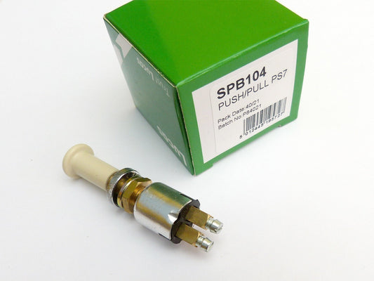 Lucas SPB104C PPG1 On-Off Pull Switch Cream Knob For Classic Cars, 2H4841, 31434