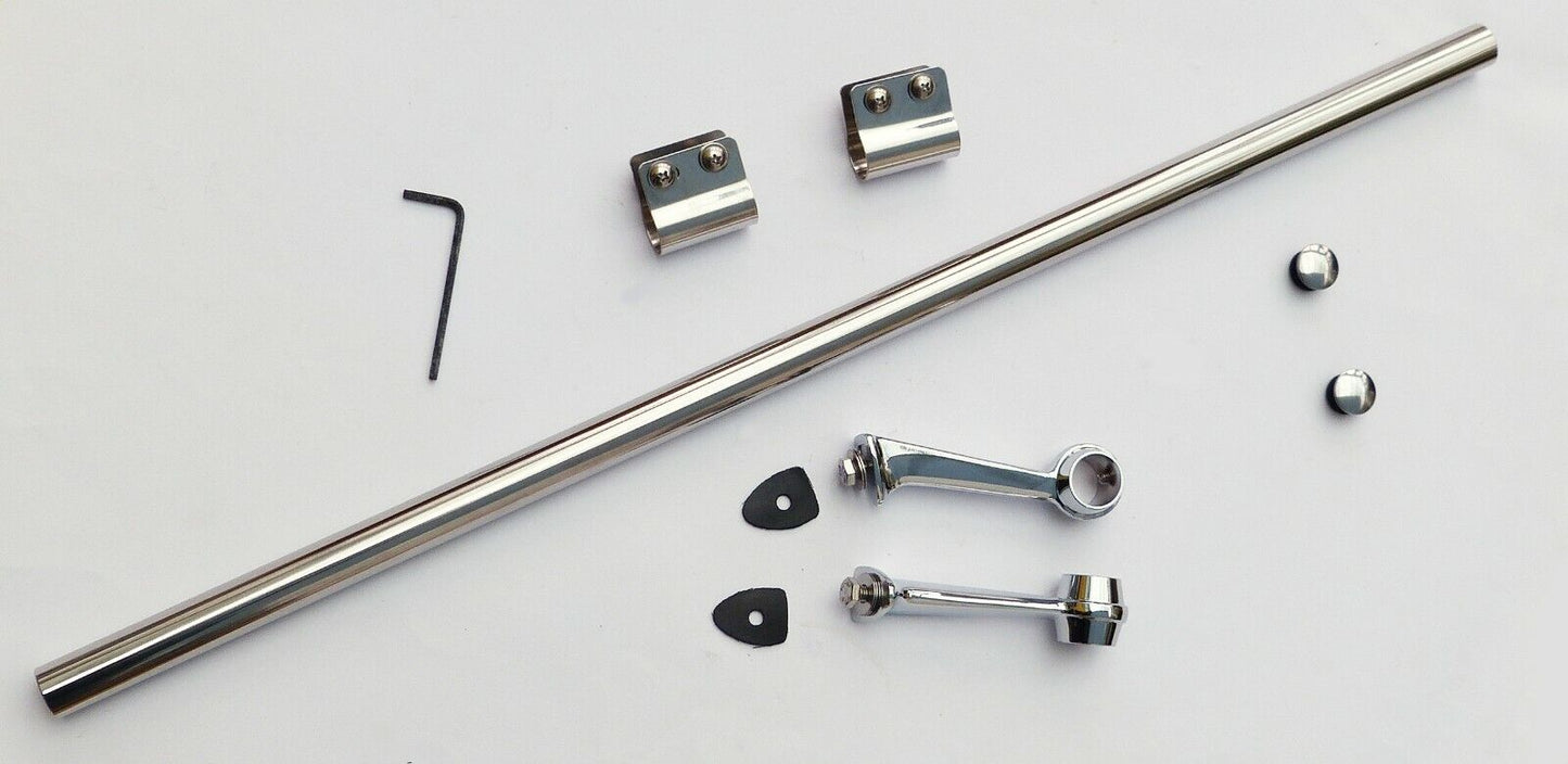 High Quality Classic Car Straight Badge Bar Kit, Mini MG Triumph Morris