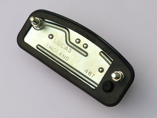 Black Metal Classic Car Number Plate Light, Land Rover, L467 53837 575150