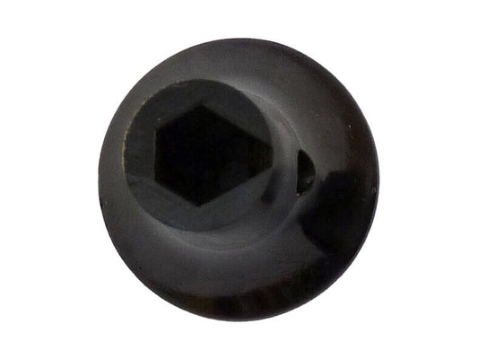 MGA & Other Vintage Car Cable & Switch Hex Black Knob, MG part 17H827
