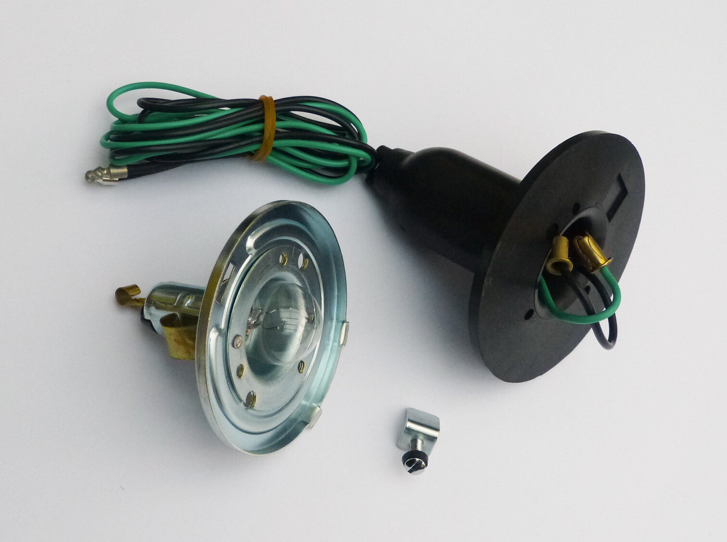 Lucas L563 Amber Flasher Lamp Base, Jaguar XK140 XK150 Mark VIIM VIII IX MK 2
