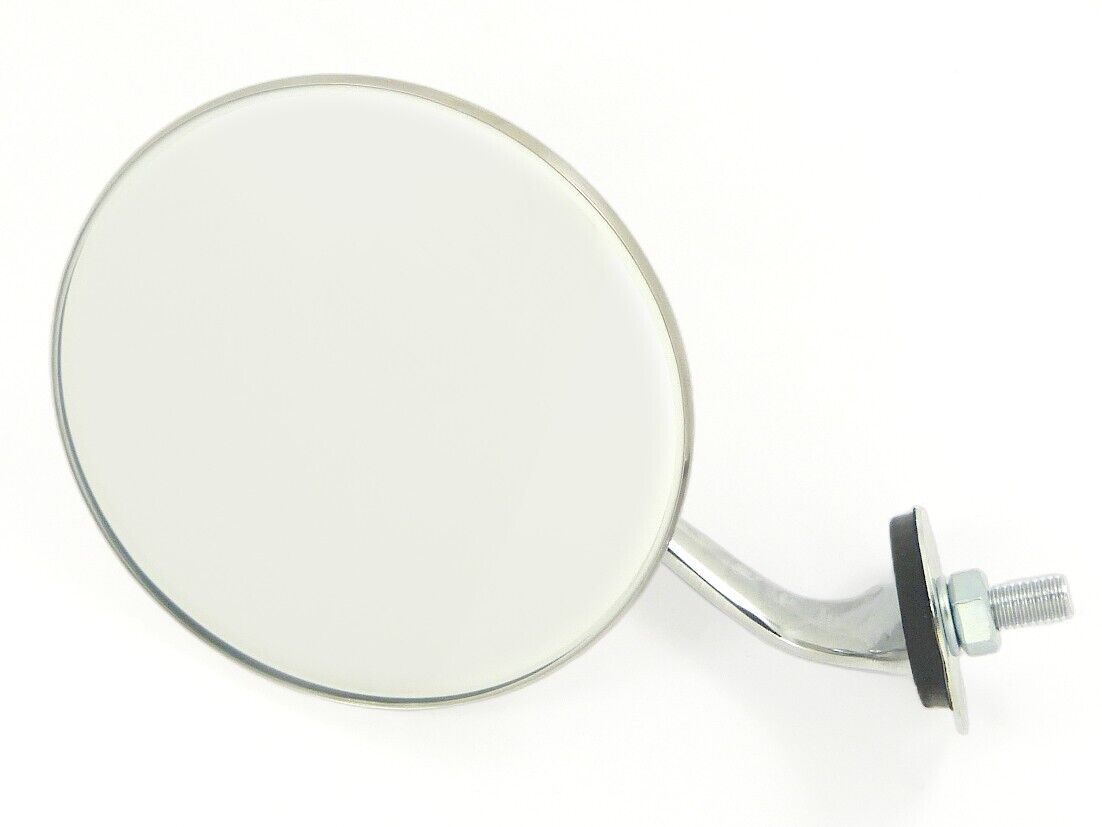 Lucas Style 406 Classic Car Chrome Door / Wing Mirror (RH) with Convex Glass