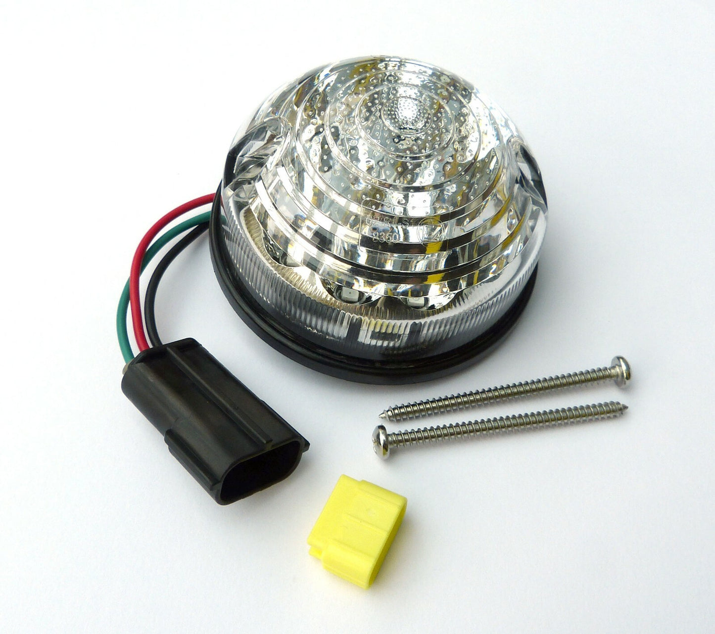 Classic Car Lucas Type L760 Red LED Clear Lens Stop / Tail Lamp, AFU3389 Mini MG