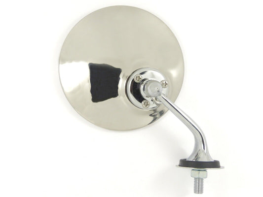 Lucas Style 406 Classic Car Chrome Door / Wing Mirror (RH) with Convex Glass