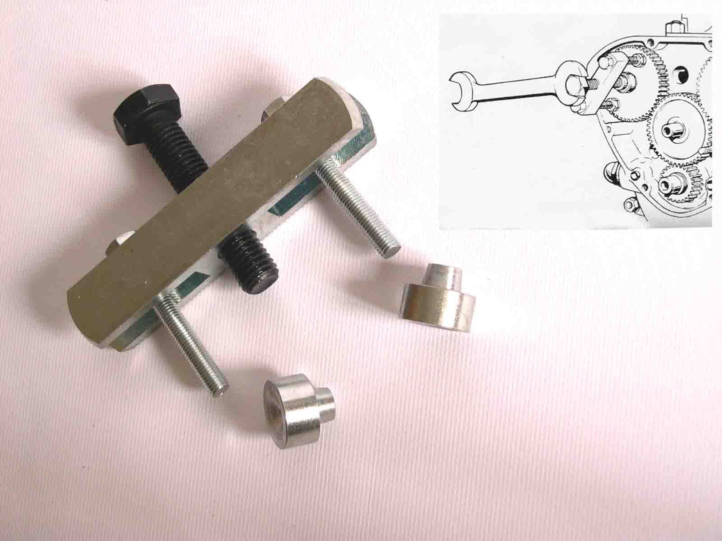 Triumph T140 Bonneville Cam Wheel Puller Extractor, T140 Tiger part 61-6132 P259