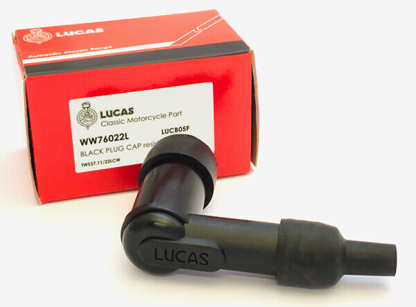 Lucas / NGK Type LB05F Waterproof 90 Degree Spark Plug Cap Classic CarMotorcycle