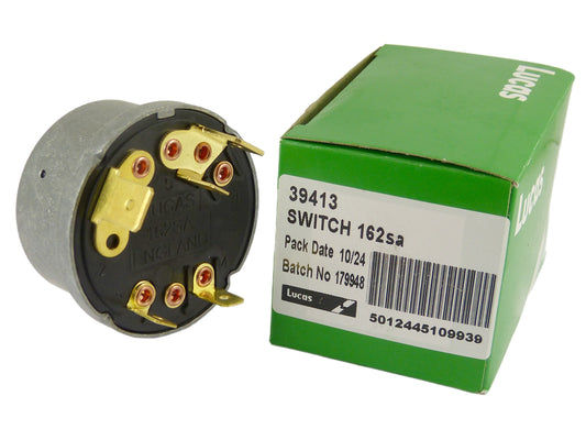 Lucas 39413 Ignition Switch 162SA, Land Rover Series 3 2.25L Diesel, 579084