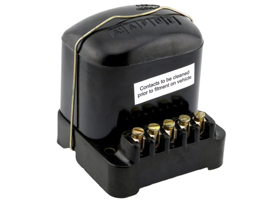Lucas Type Dynamo 5 Terminal Voltage Regulator Control Box, 3H1835, NCB100
