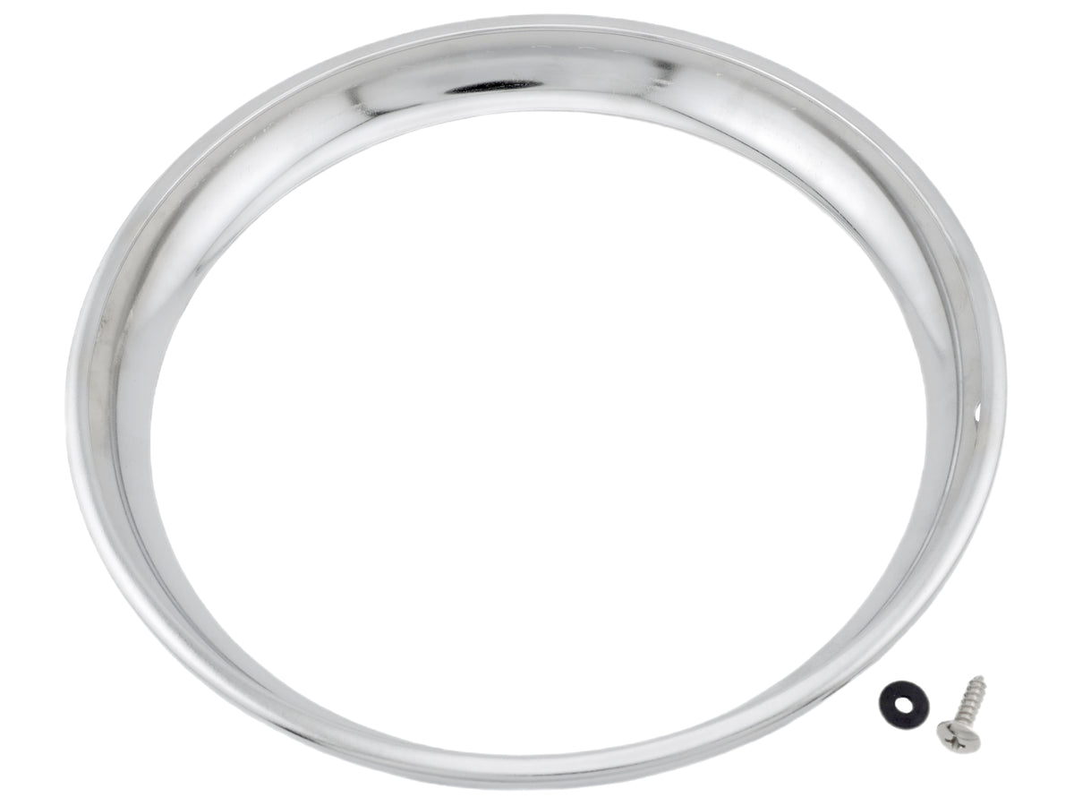Lucas Type 554440 7" Chrome Headlight Rim, Mini Morris Triumph TR Midget, 500929