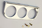 Classic Car 52mm 2¼" Chrome Metal Under Dash Triple Fixing Bracket Smiths Gauges