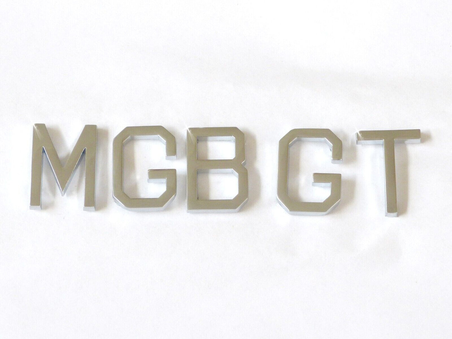 UK Made MGB GT Concours Quality Chrome Letter Set for MGBGT, 18G8766
