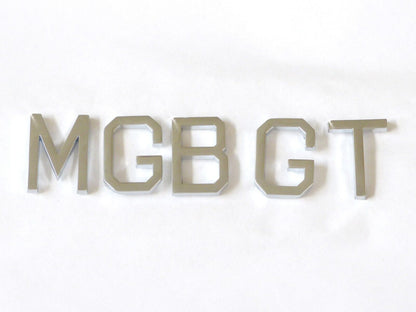 UK Made MGB GT Concours Quality Chrome Letter Set for MGBGT, 18G8766