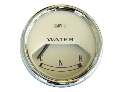 Smiths Mini Water Temperature Gauge + Chrome Bezel Magnolia Face 13H4460M