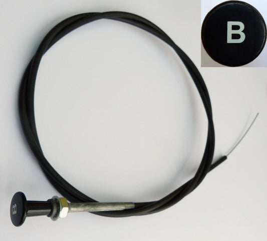 MGB, MGBGT, Midget, Sprite Bonnet Release Cable, MG part; AHH6426B or AHA5653B