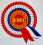 BMC Rosette Bodywork Water Transfer for Mini, Elf, MG, Morris, Austin etc