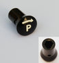 Universal Classic Car Rheostat "P" Panel Light + Arrow Switch Black Knob