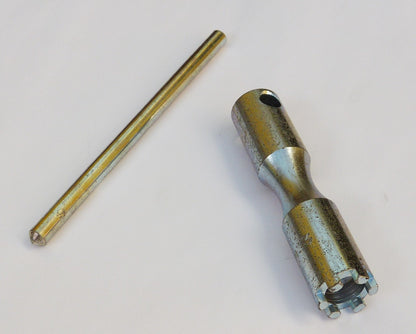 Vespa & Classic Motorcycle Clutch 6 Point Castellated Nut Undo / Removal Tool