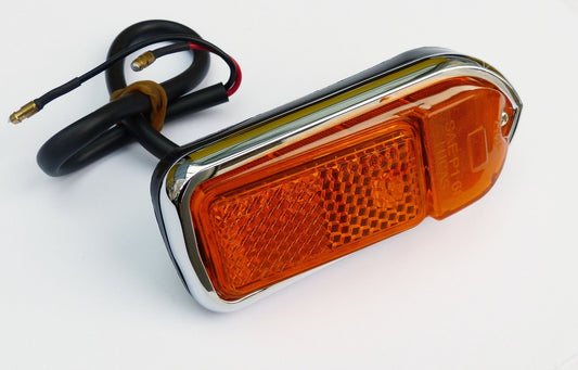 Lucas 54920 L824 Amber RH Front Side Marker Lamp for MGB Jaguar XJ6, BHA4968