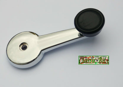 Chrome Plated Window Lift Handle, MGB Austin Healey Sprite Midget Jaguar BD32364