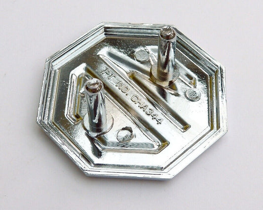 MGBGT, MGB & MG Midget Concourse "LE" Red and Chrome Front Grill Badge, BHH2688