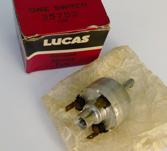 Hillman Hunter & Minx New Old Stock (NOS) Lucas 35753, 117SA Wiper & Wash Switch