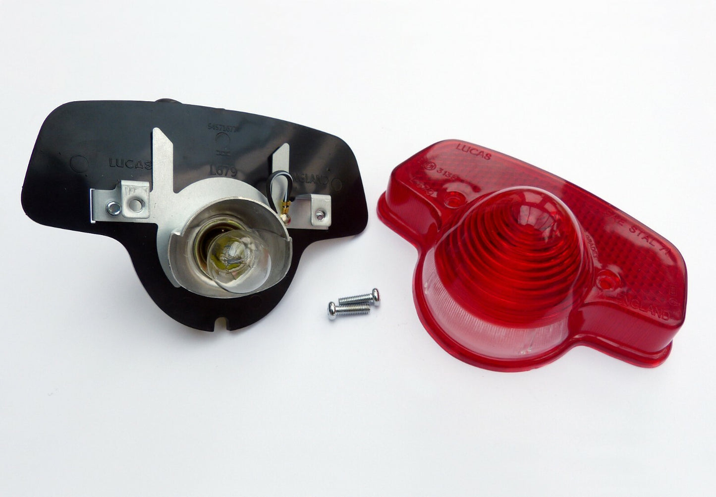 Genuine Lucas 53973 Stop Tail & Number Plate Light L679, Triumph BSA Norton AMC