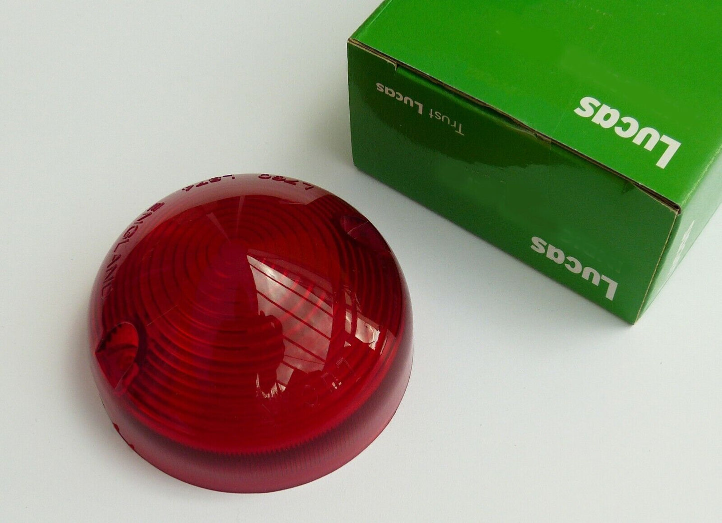 Genuine Lucas L760-L874 Red Rear Lens for Triumph Spitfire Land Rover, 516302