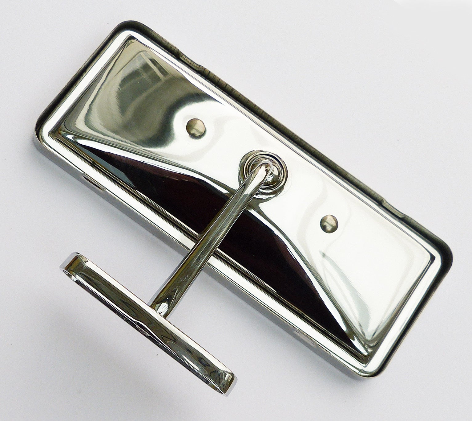 Interior Mirror with Chrome Plated Back & Rim, AHH5198C, For MGA & Classic Cars